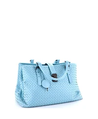 Pre-Owned Bottega Veneta Medium Roma Bag Intrecciato Nappa