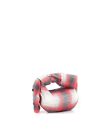 Pre-Owned Bottega Veneta Mini Bv Jodie Hobo Shirt Effect Printed Leather