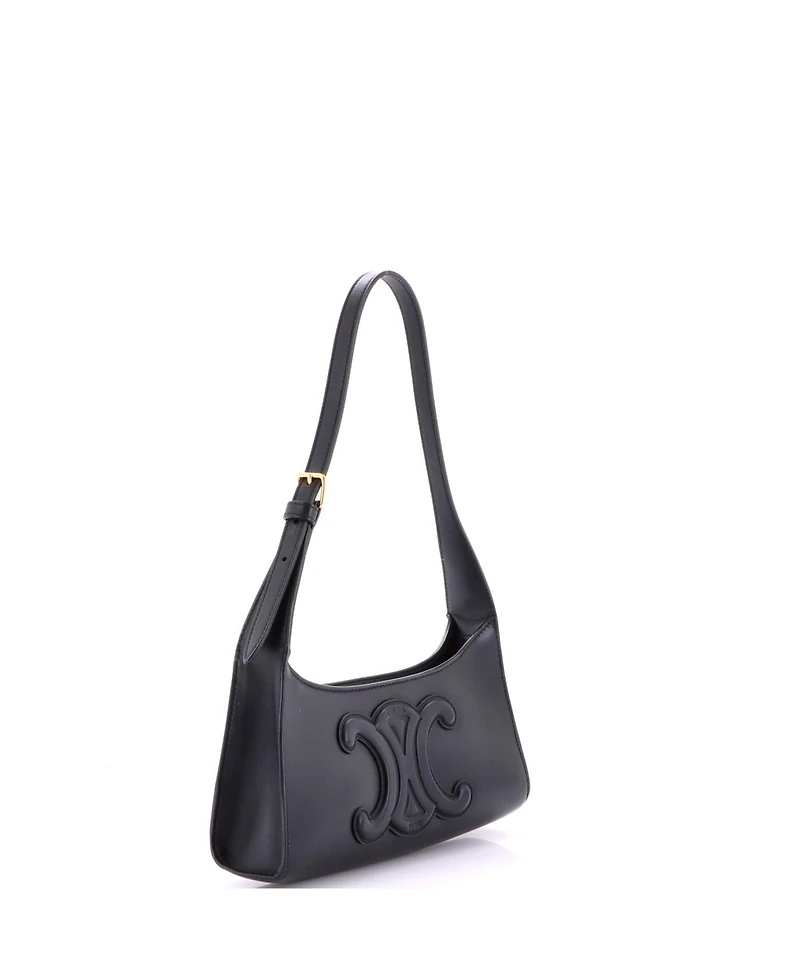 Pre-Owned Celine Cuir Triomphe Bag Leather