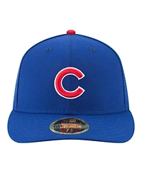 New Era Men's Royal Chicago Cubs 150th Anniversary Low Profile 59FIFTY Fitted Hat