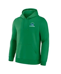 Fanatics Men's Apple Green Seattle Seahawks Classic Scribble Legacy Fleece Hoodie