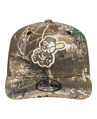 New Era Men's Camo Cincinnati Reds Realtree 9SEVENTY Adjustable Hat