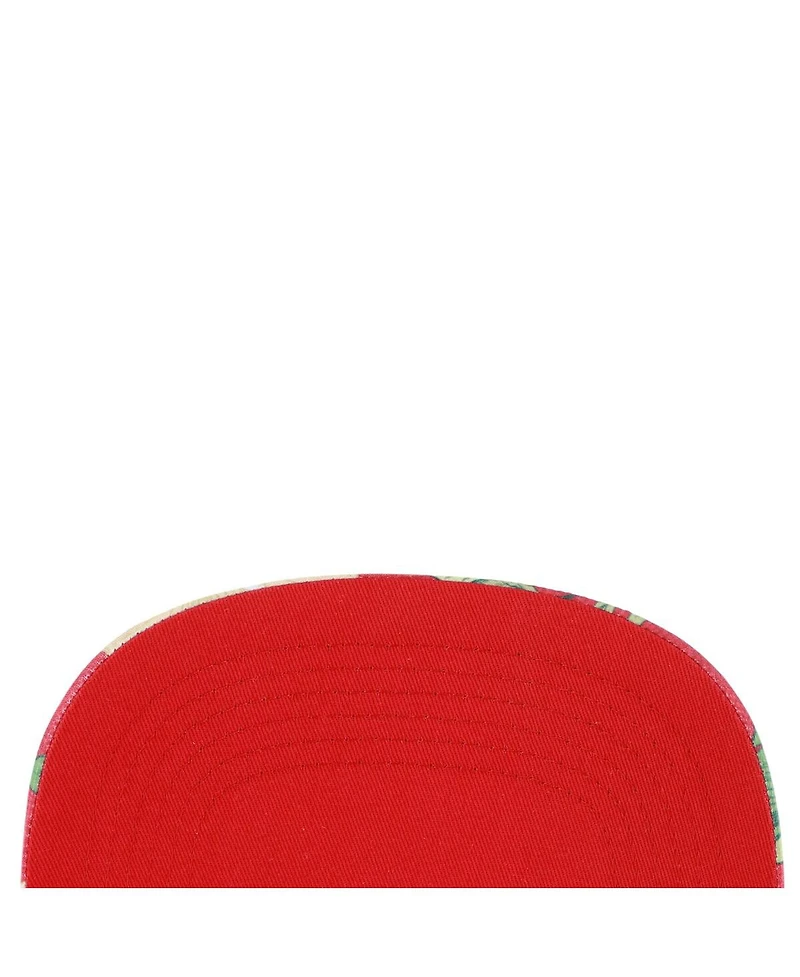'47 Brand Men's White/Scarlet San Francisco 49ers Beach Side Hitch Adjustable Hat