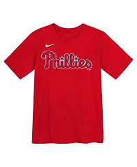 Nike Preschool Bryce Harper Red Philadelphia Phillies Name Number T-Shirt