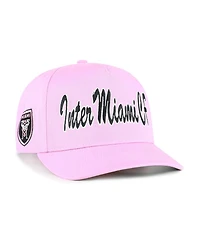 '47 Brand Men's Pink Inter Miami Cf Brushmark Hitch Adjustable Hat