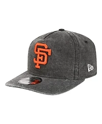 New Era Men's Black San Francisco Giants Throwback Denim Classic 19TWENTY Adjustable Hat