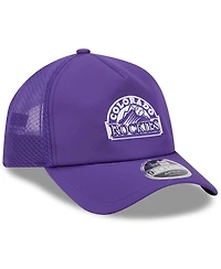 New Era Men's Purple Colorado Rockies 2026 Batting Practice Alternate Apex 9FORTY Adjustable Hat