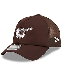 New Era Men's Brown San Diego Padres 2026 Batting Practice Alternate Apex 9FORTY Adjustable Hat