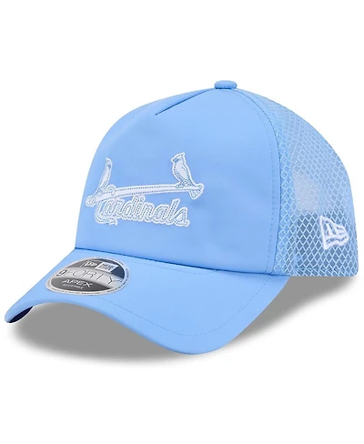 New Era Men's Light Blue St. Louis Cardinals 2026 Batting Practice Alternate Apex 9FORTY Adjustable Hat