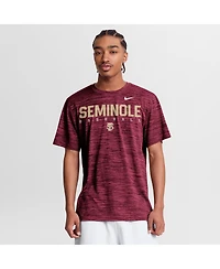 Nike Men's Garnet Florida State Seminoles Dugout Velocity Dri-fit T-Shirt