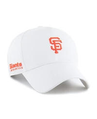 '47 Brand Men's White San Francisco Giants Foundational Pinch Offside Adjustable Hat