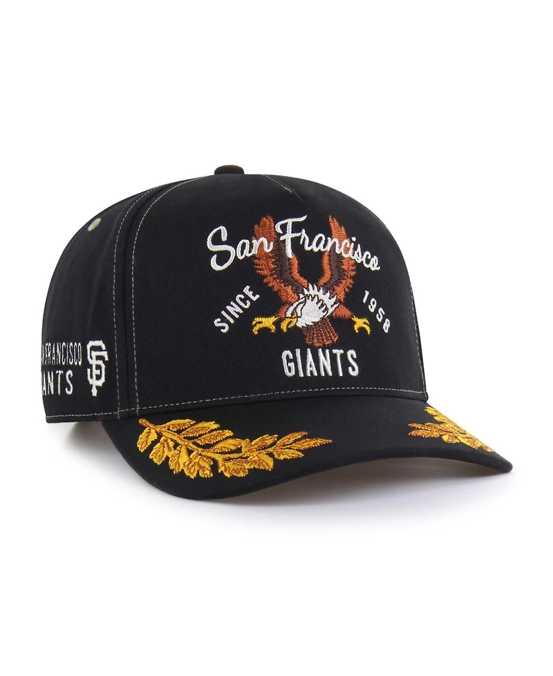 '47 Brand Men's Black San Francisco Giants Keepsake Collection Adjustable Hitch Hat