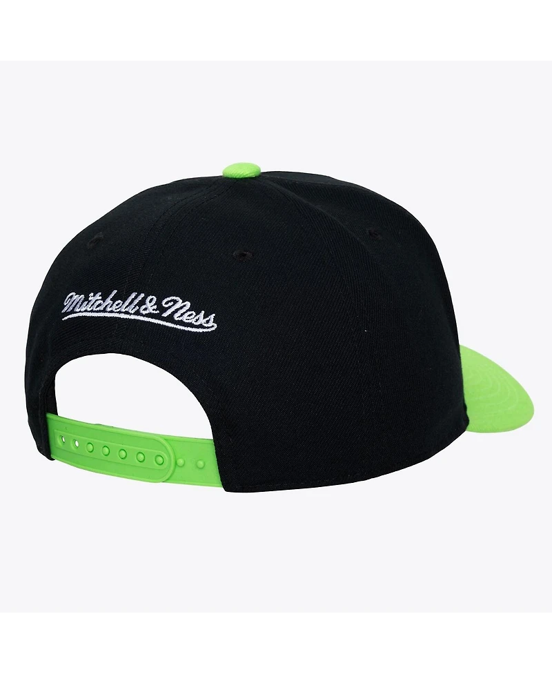 Mitchell & Ness Men's Black Boston Celtics Hardwood Classics Legendary Away Pro-Pinch Adjustable Hat