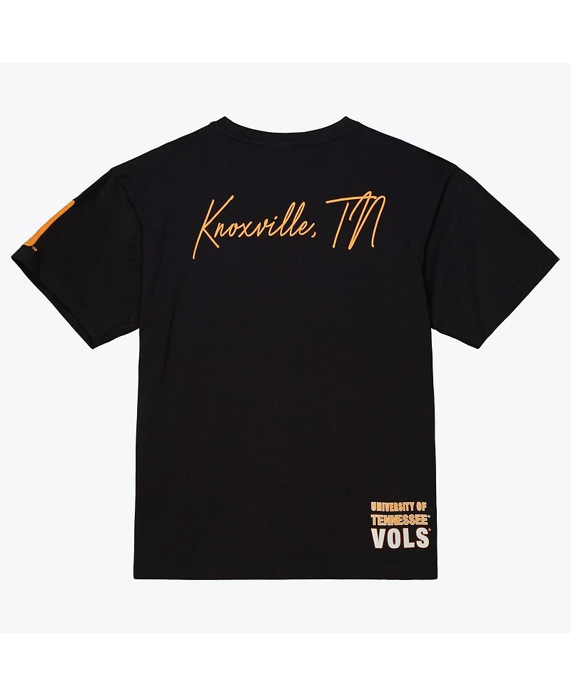 Mitchell & Ness Men's Black Tennessee Volunteers Double Clutch Premium T-Shirt