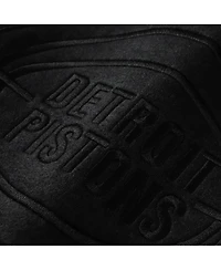 Mitchell & Ness Women's Black Detroit Pistons Phantom Cropped T-Shirt