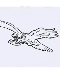 Mitchell & Ness Men's White Philadelphia Eagles Arctic Fleece Sweatshirt