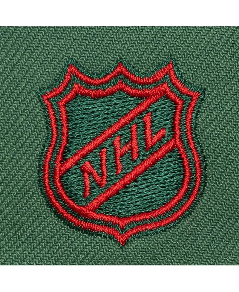 Mitchell & Ness Men's Green Minnesota Wild Legendary Home Snapback Hat