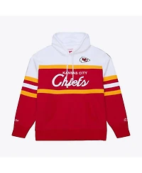 Mitchell & Ness Men's Red Kansas City Chiefs Head Coach Hoodie
