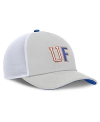 Nike Men's and Women's Gray Florida Gators 2026 Basketball Refresh 5-Panel Rise Trucker Hat