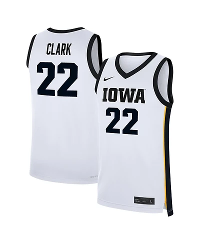 Nike Men's Caitlin Clark White Iowa Hawkeyes Home Women's Basketball Replica Jersey