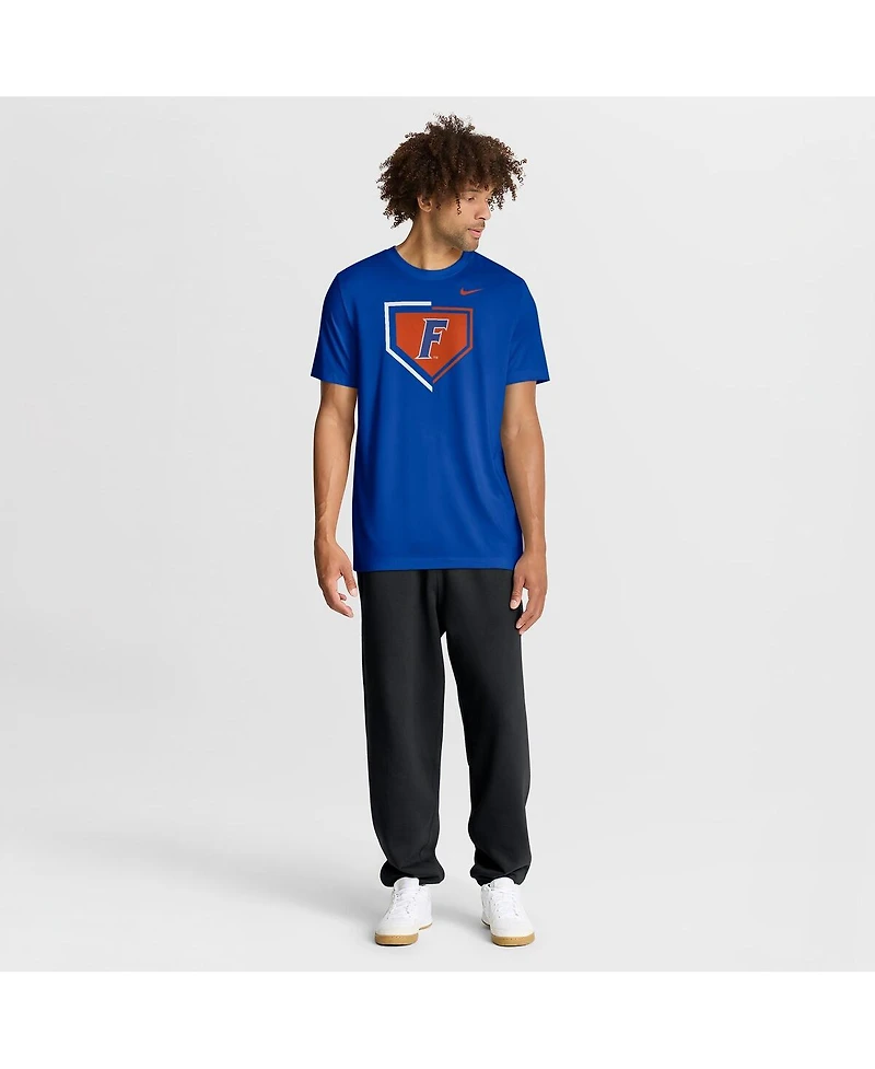 Nike Men's Royal Florida Gators Primetime Baseball Icon Legend Dri-fit T-Shirt