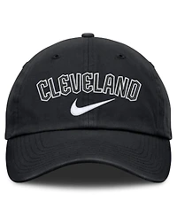 Nike Men's Black Cleveland Guardians Primetime Club Adjustable Hat