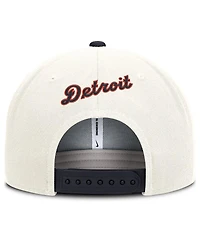 Nike Men's Cream/Navy Detroit Tigers Cooperstown Pro Dri-fit Snapback Hat