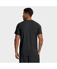 Nike Men's Black Cincinnati Reds Tri-Blend Logo T-Shirt