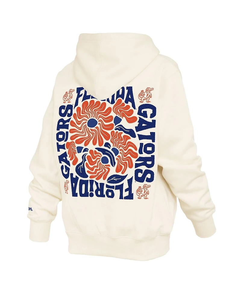 Pressbox Women's Cream Florida Gators Elena Janise Hoodie