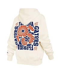 Pressbox Women's Cream Florida Gators Elena Janise Hoodie