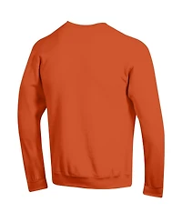 Champion Men's Orange Illinois Fighting Illini Arch Over Logo Pullover Sweatshirt