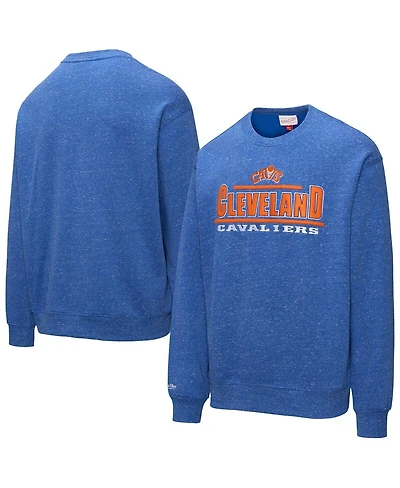 Mitchell & Ness Men's Royal Cleveland Cavaliers Throw It Back Fleece Sweatshirt