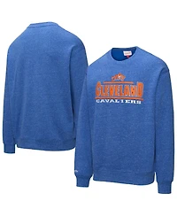 Mitchell & Ness Men's Royal Cleveland Cavaliers Throw It Back Fleece Sweatshirt