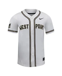 Nike Men's White Army Black Knights Replica Baseball Jersey