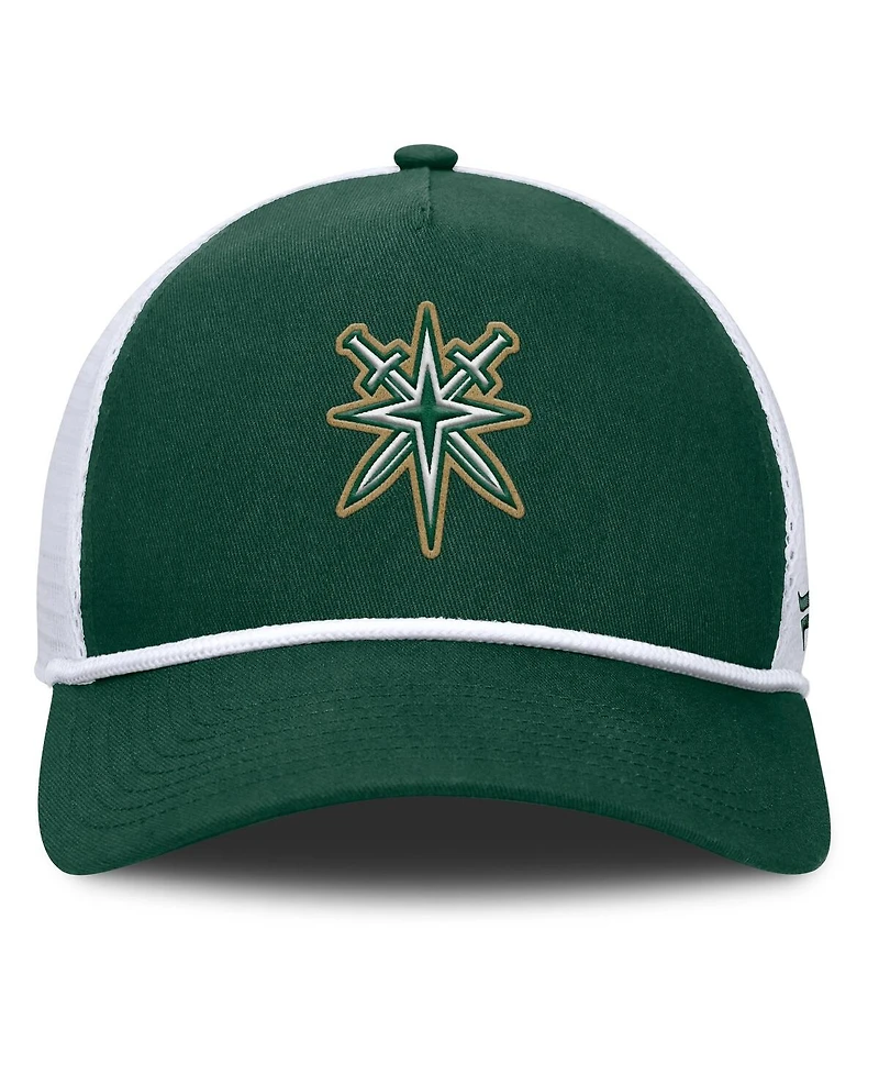 Fanatics Men's Green/White Vegas Golden Knights Bermuda A-Frame Adjustable Hat
