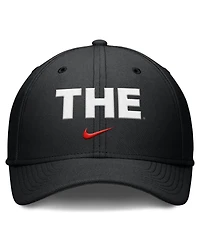 Nike Men's Black Ohio State Buckeyes Rise The Dri-fit Flex Hat