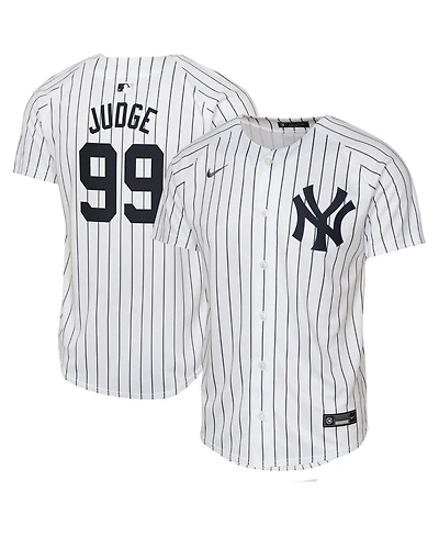 Nike Big Boys and Girls Aaron Judge White New York Yankees Home Limited Player Jersey