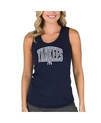 Concepts Sport Women's Navy New York Yankees Marathon Racerback Tank Top