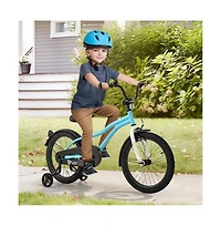 18 Inch Kids Bike for 4-8 Years Old Children Bicycle with Training Wheels