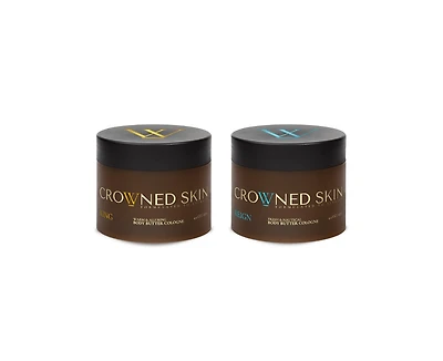 Crowned Skin Reign and King Body Butter Duo