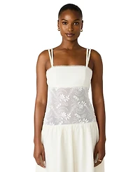 Steve Madden Juniors' Braided Strap Square Neck Midi Dress