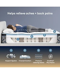 Serta Perfect Sleeper Cascade Range 14.5" Firm Pillow Top Mattress, California King