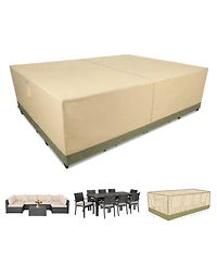 Aoodor Heavy Duty Outdoor Furniture Set Cover