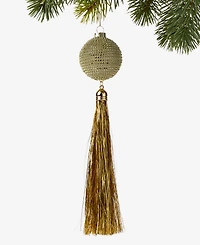 Holiday Lane Ball with Tassel Ornament, Macy's Exclusive