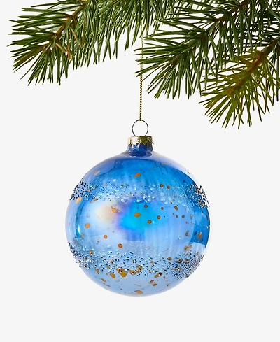 Macy's Celestial Gems Iridescent Ball Ornament, Macy's Exclusive