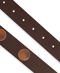 Steve Madden Polyurethane Resin Stud Belt