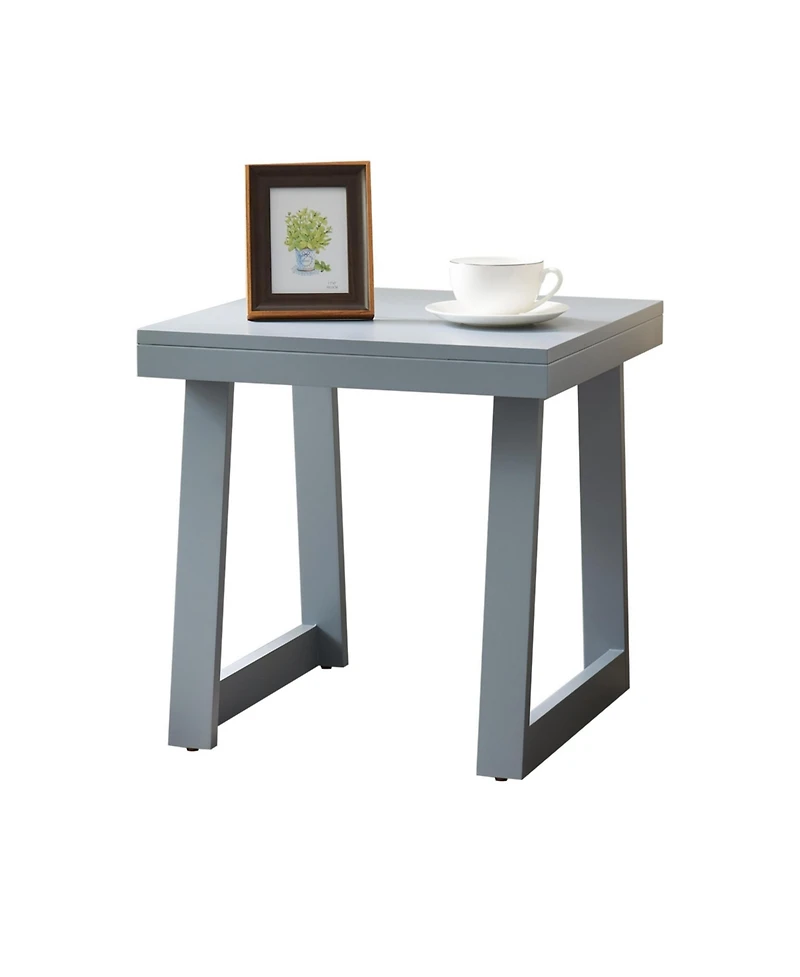 Kings Brand Furniture Charlie Side Table, End Table for Living Room, Nightstand Bedroom, Couch