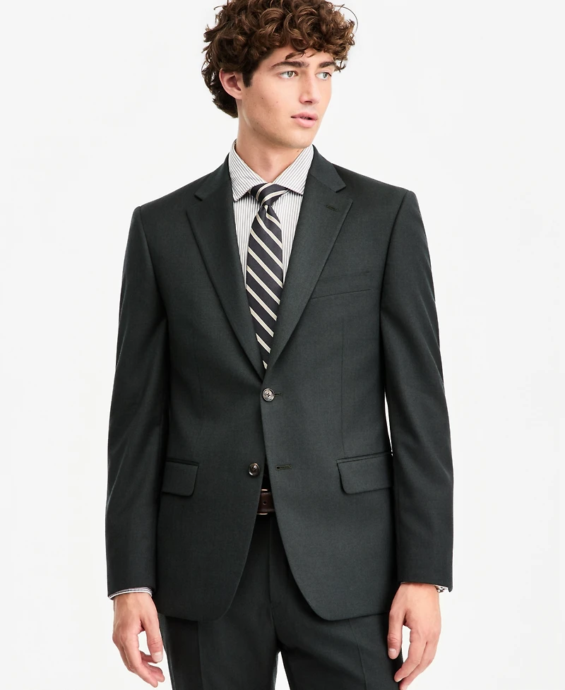 Tommy Hilfiger Men's Modern-Fit Flannel Suit Jacket