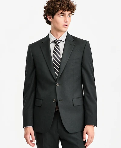 Tommy Hilfiger Men's Modern-Fit Flannel Suit Jacket