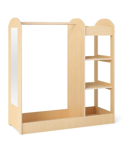 Sugift Kids Dress Up Storage with Mirror